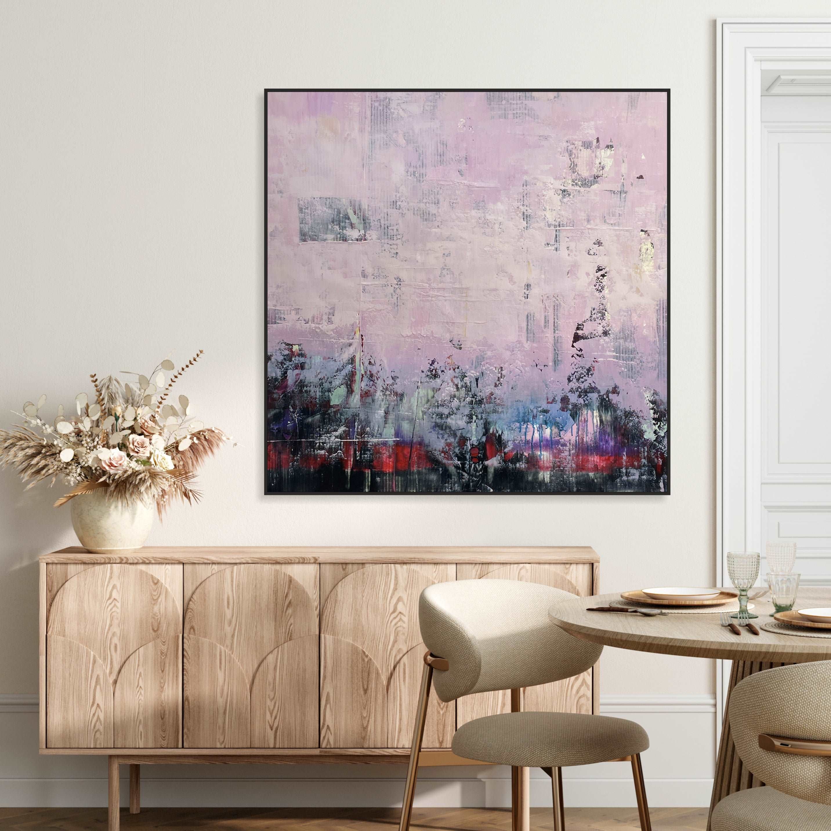 Abstract Elegant Artwork ASSOCIATION 268 35.4"x33.4"