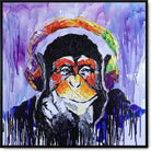 Invoice for Unstretched painting 40"x40" | 102x102 cm for Chuck M Rategan