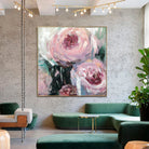 SPRING PEONIES 23.6"x23.6"