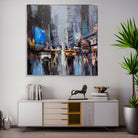 MIDNIGHT METROPOLIS 40"x40"