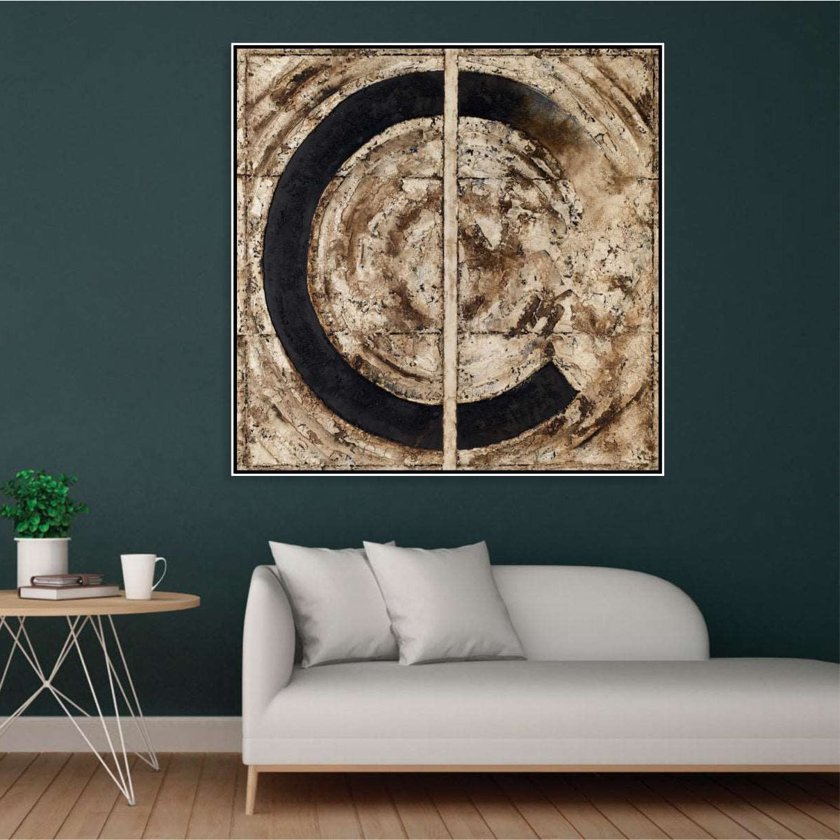 Abstract Geometric Paintings ARCHAIC ORBIT