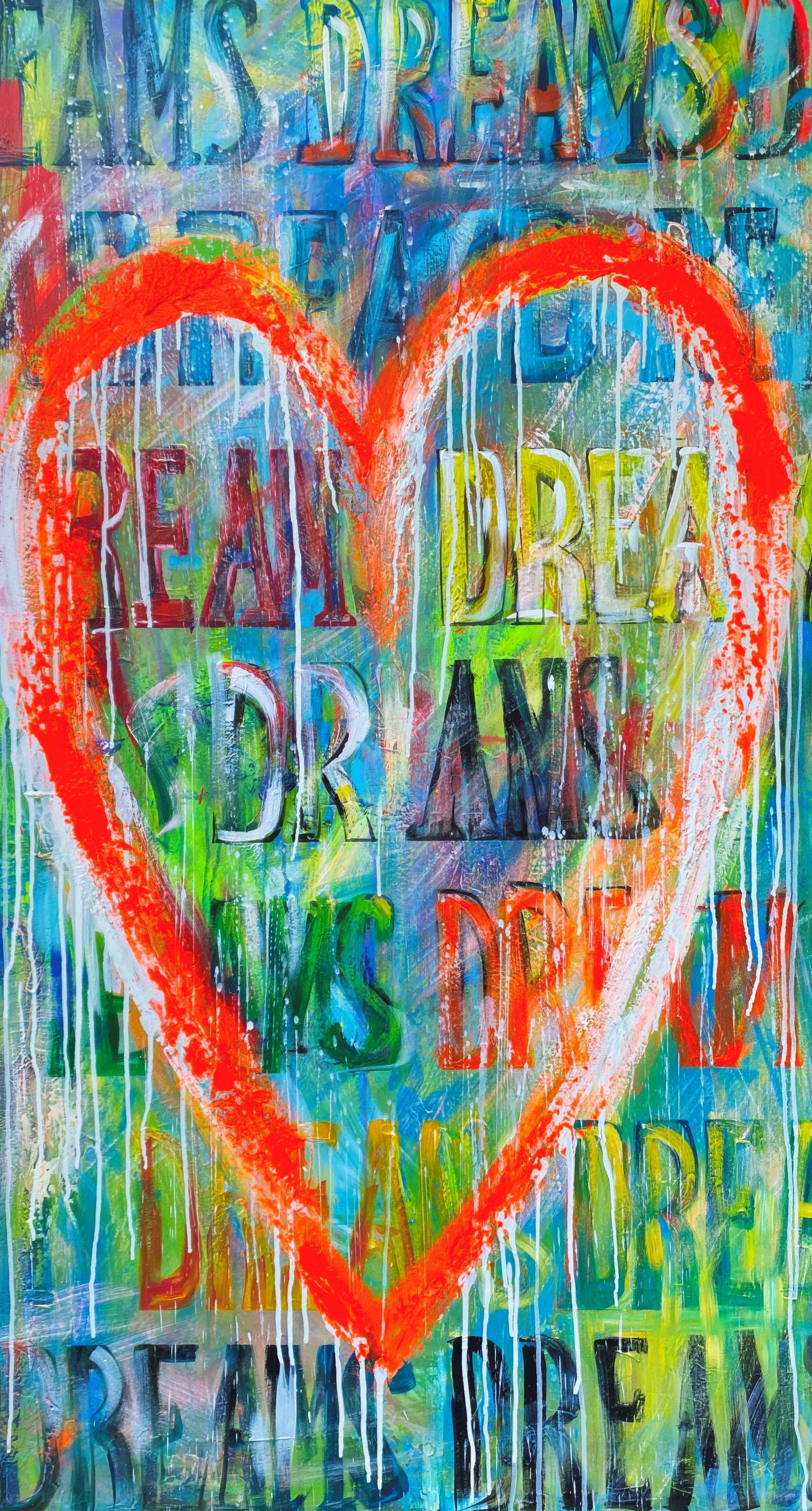 DREAM HEART 60"x30"