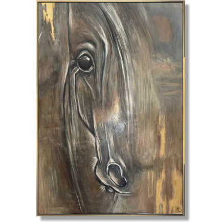 Animal portrait art collection NOBLE HORSE