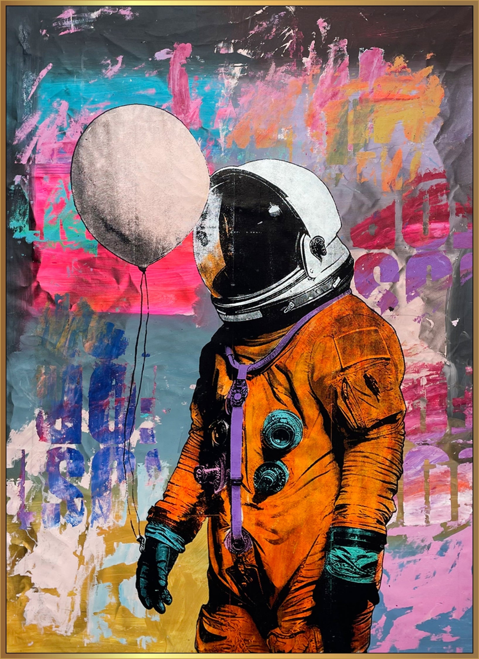 Astronaut Pop Art