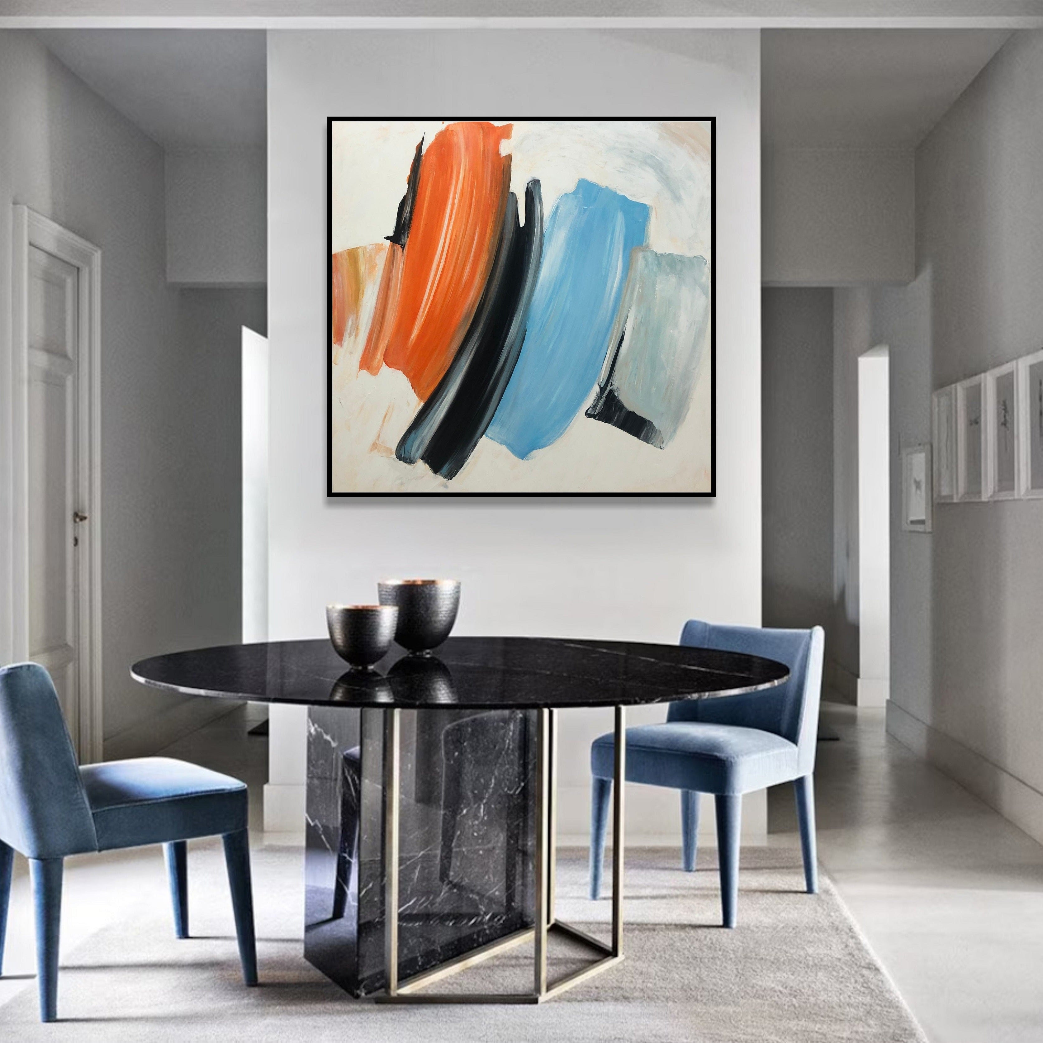 LINES OF ACTION 50"x50"