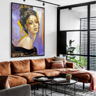 PURPLE DREAMS 57"x43"