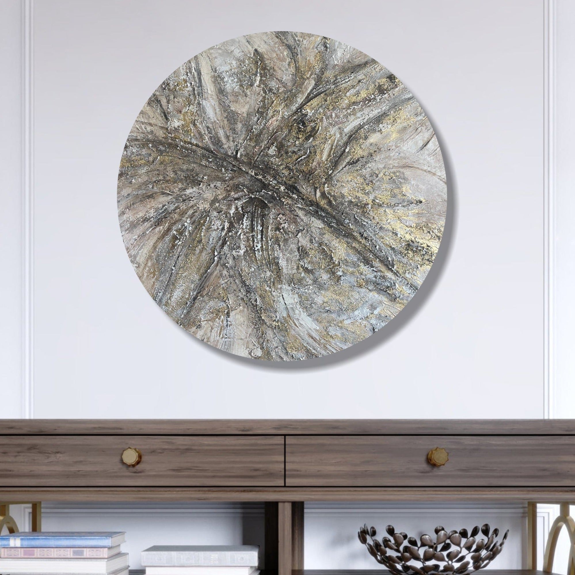 Round Canvas Paintings: The Timeless Charm of Circular Art ...