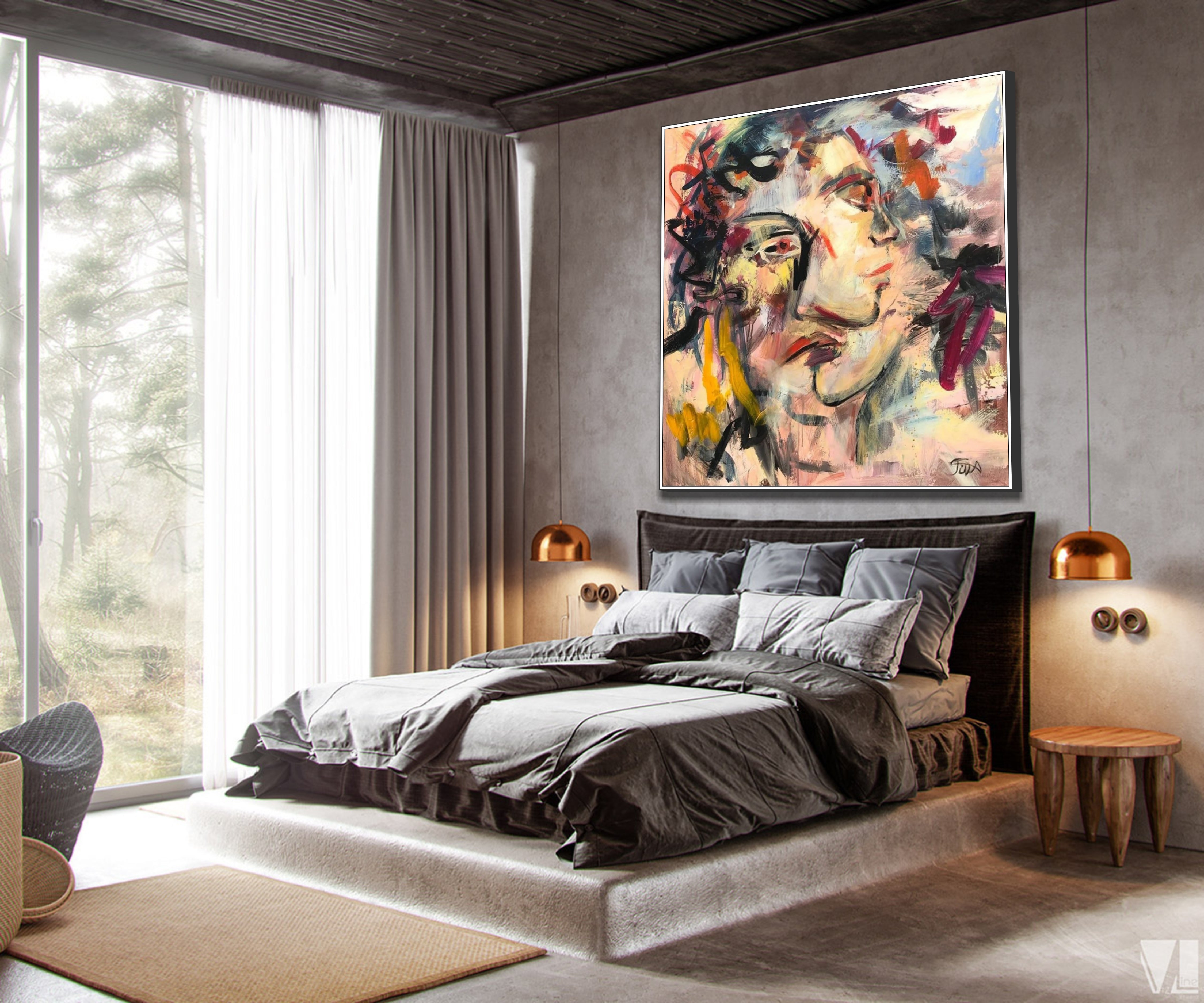 Best abstract painting for bedroom slider2-image-2
