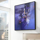 PURPLE NIGHT 46"x46"