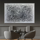 CHAOTIC SCRIBBLES 36"x54"