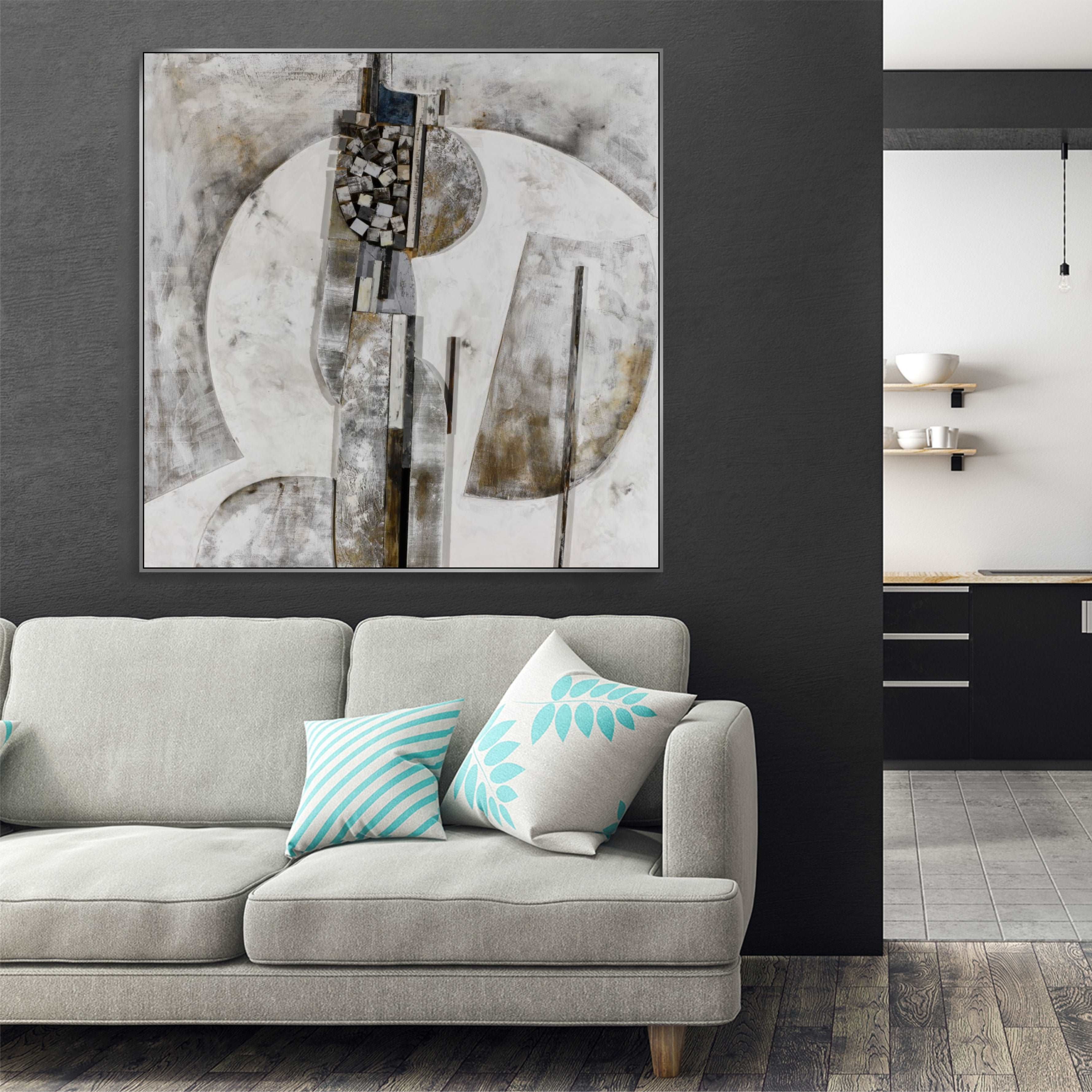 Abstract painting for sale ARCHITECTURAL RHYTHM