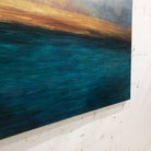 Abstract ocean oil painting WATERSCAPE
