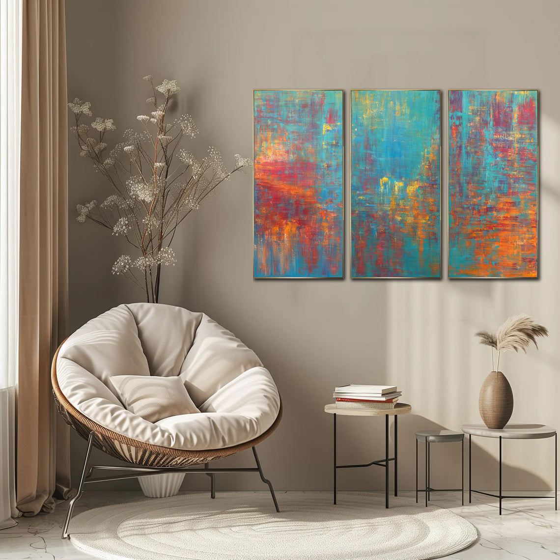 RIOT OF COLORS 3P 60"x83.7"