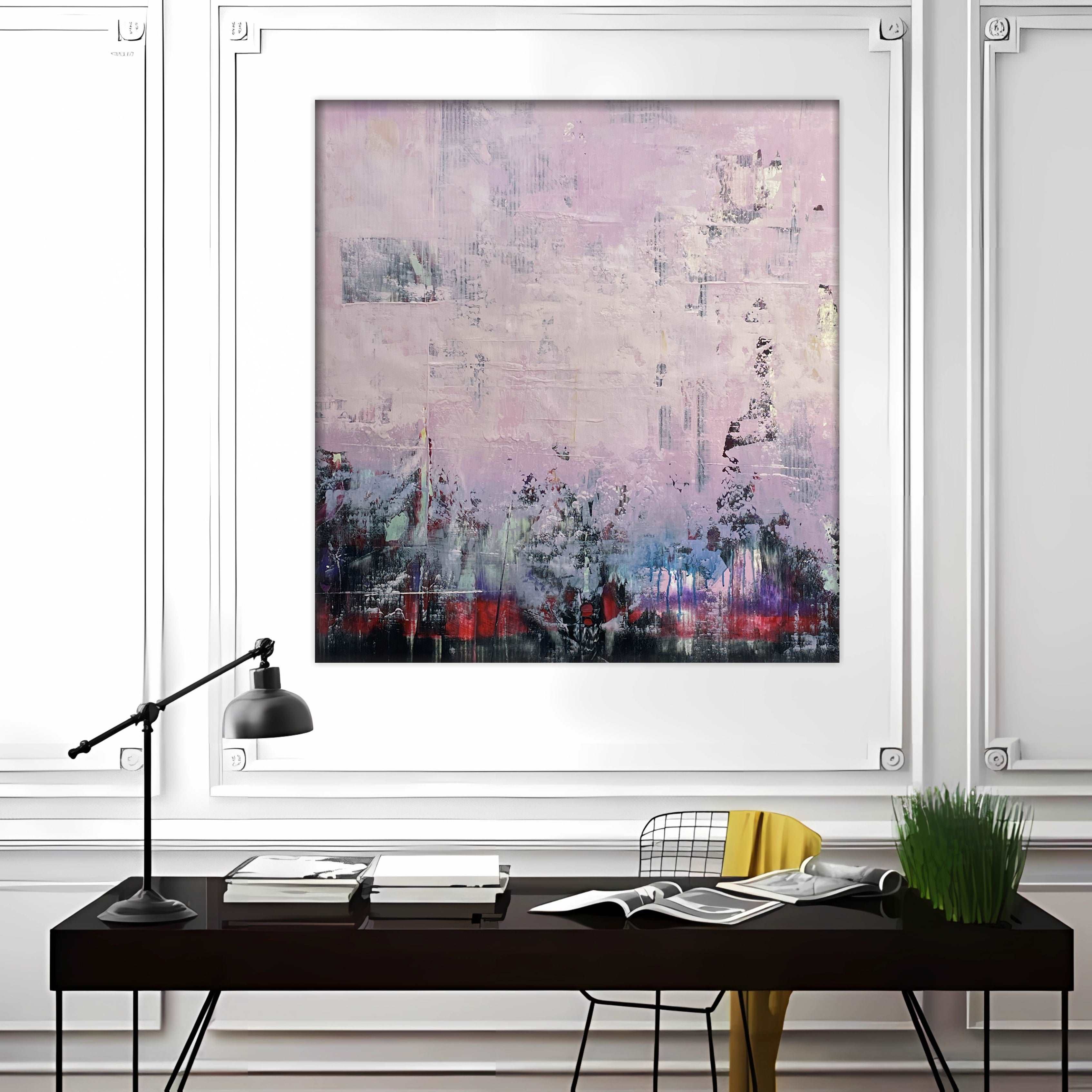 Abstract Elegant Artwork ASSOCIATION 268 35.4"x33.4"