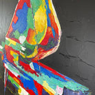 COLOR OF MUSIC 48"x48"