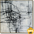 MINIMALIST INTERSECTION 40"x40"