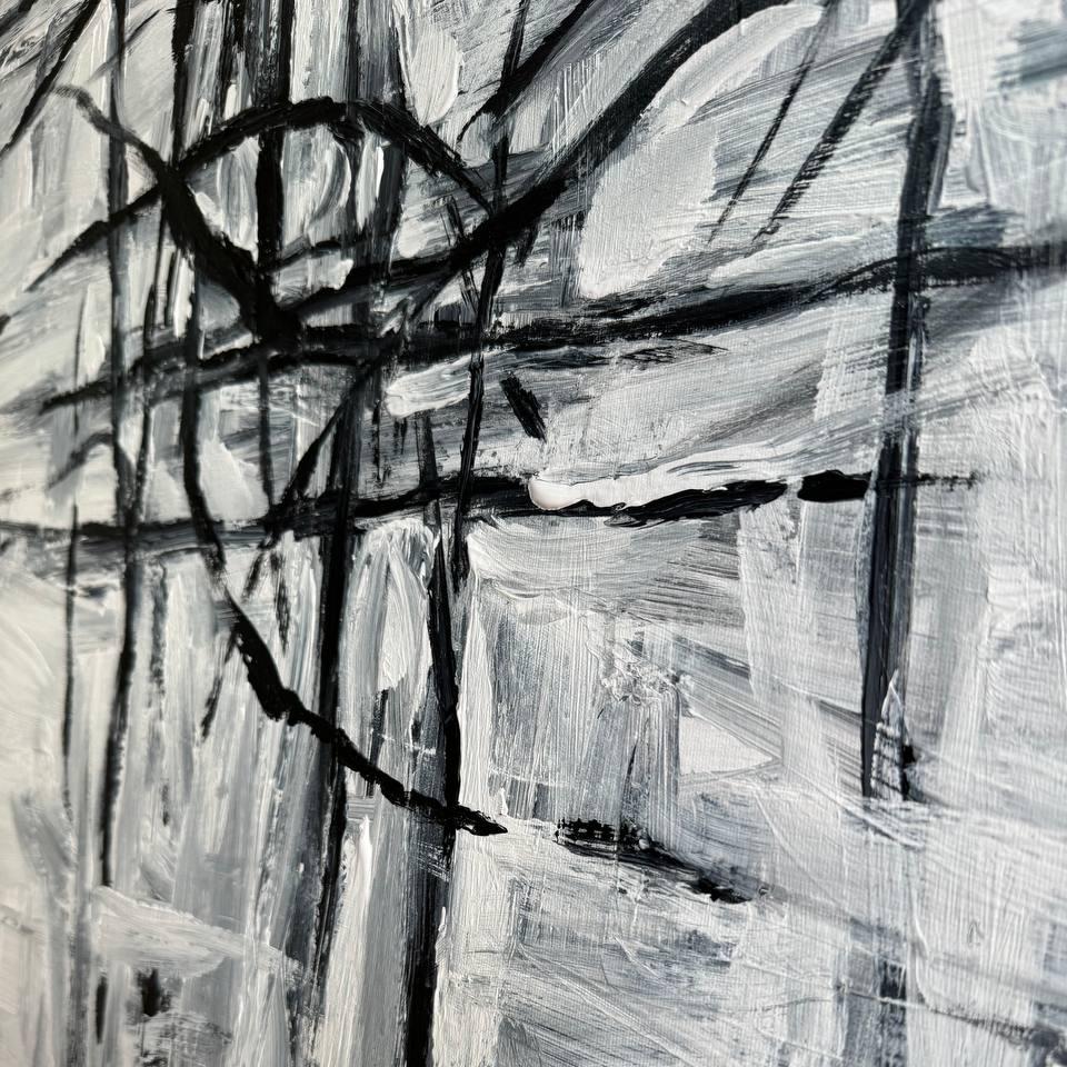 MINIMALIST INTERSECTION 40"x40"