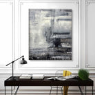 Abstract Grayscale Art ASSOCIATION 242 39.3"x31.5"