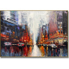 VIBRANT METROPOLIS 36"x54"