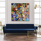 GEOMETRIC FANTASY 60"x60"
