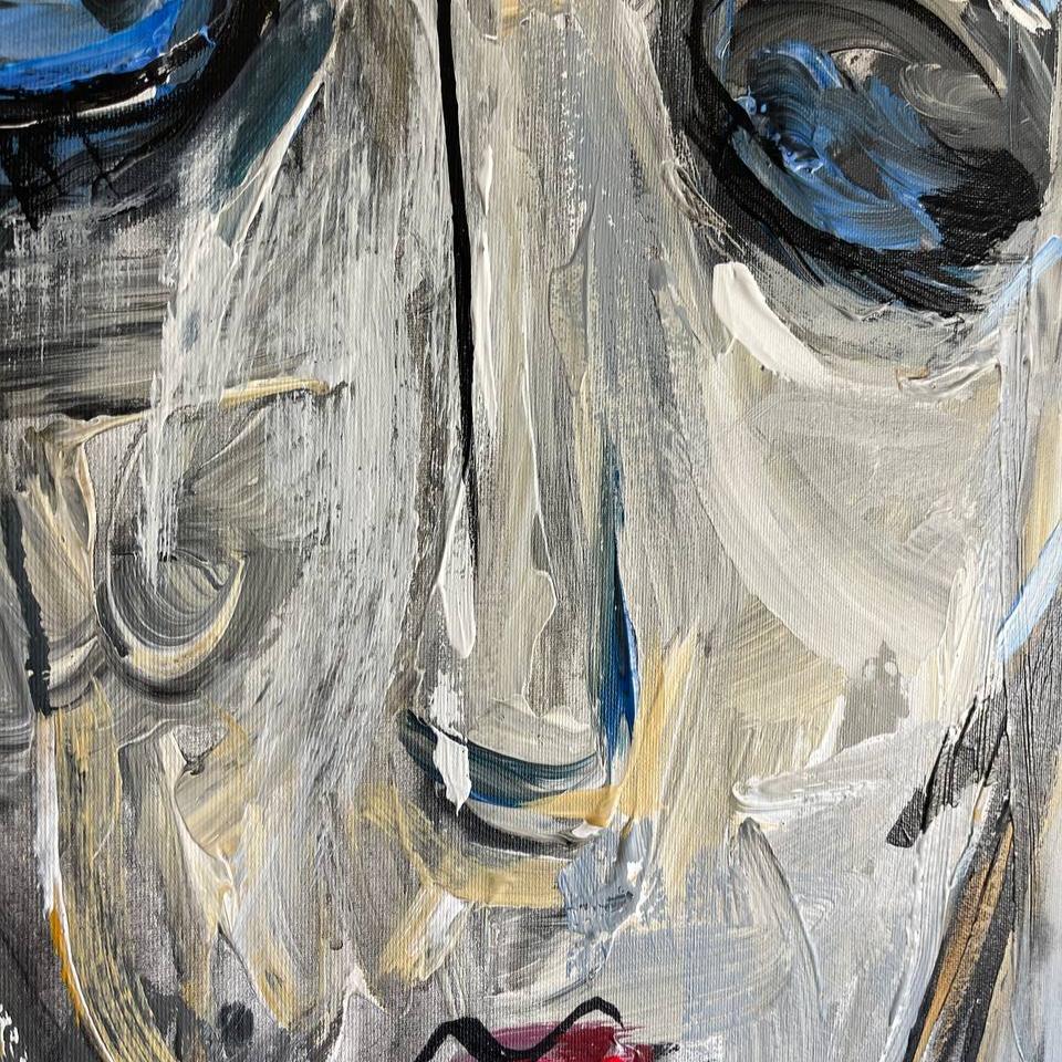 PENSIVE JACQUELINE 46"x46"