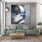 BULLDOG BENNY 32"x32"