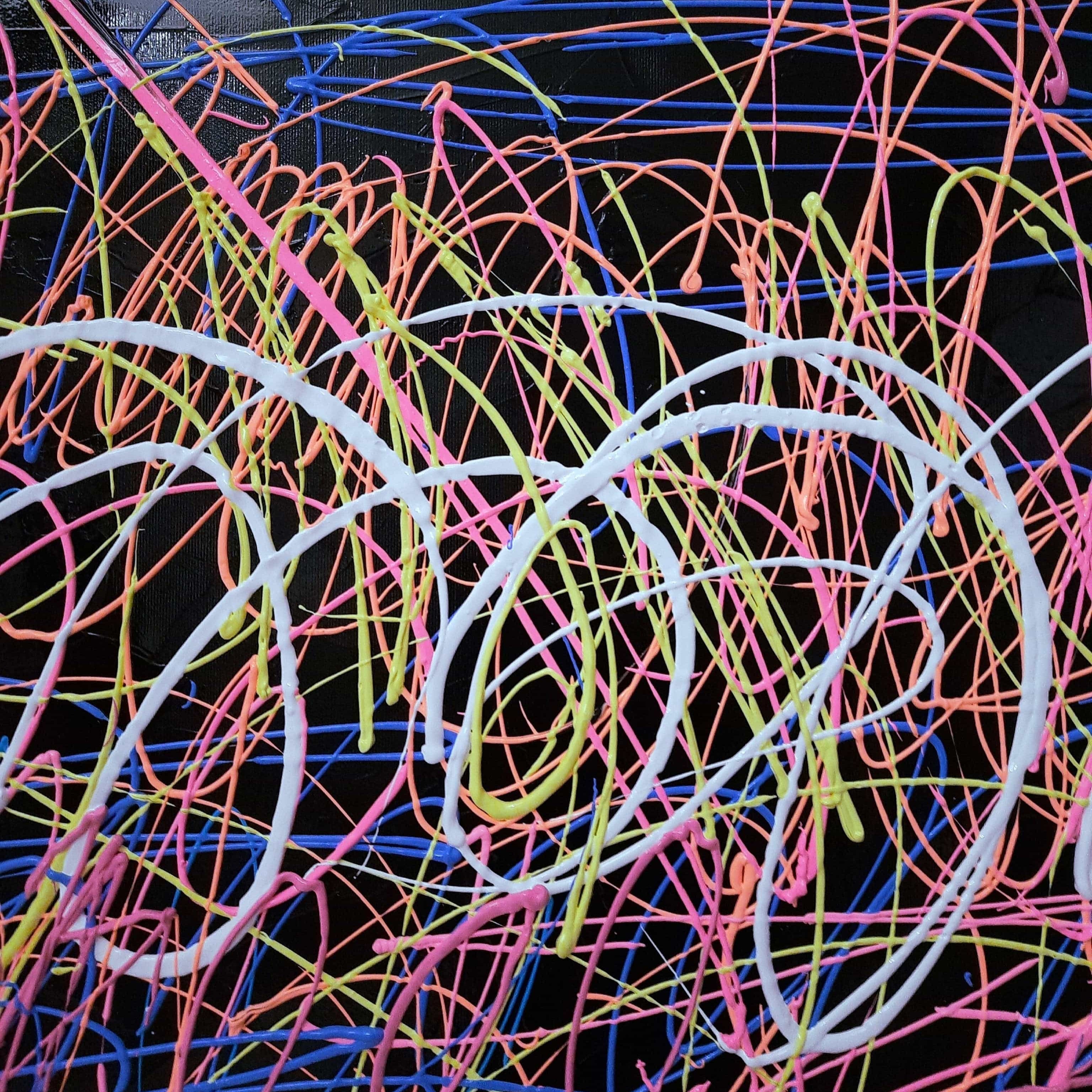 COLORFUL APPARITION 46"x46"