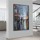 NIGHTTIME CITYSCAPE 39.4"x27.5"