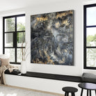 GLISTENING ABYSS 40"x40"