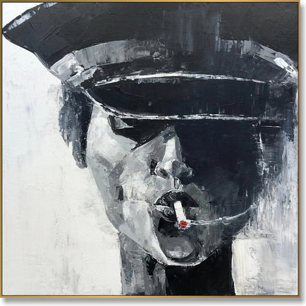 GIRL WITH A CIGARETTE