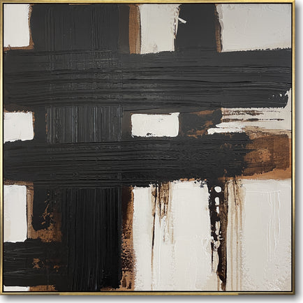 DARK GRID Unstretched