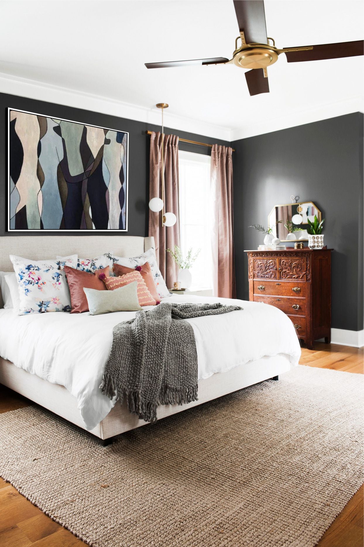 9 Modern Bedroom Paintings Ideas slider2-image-1