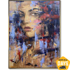 ELEGANT MUSE 63"x47"