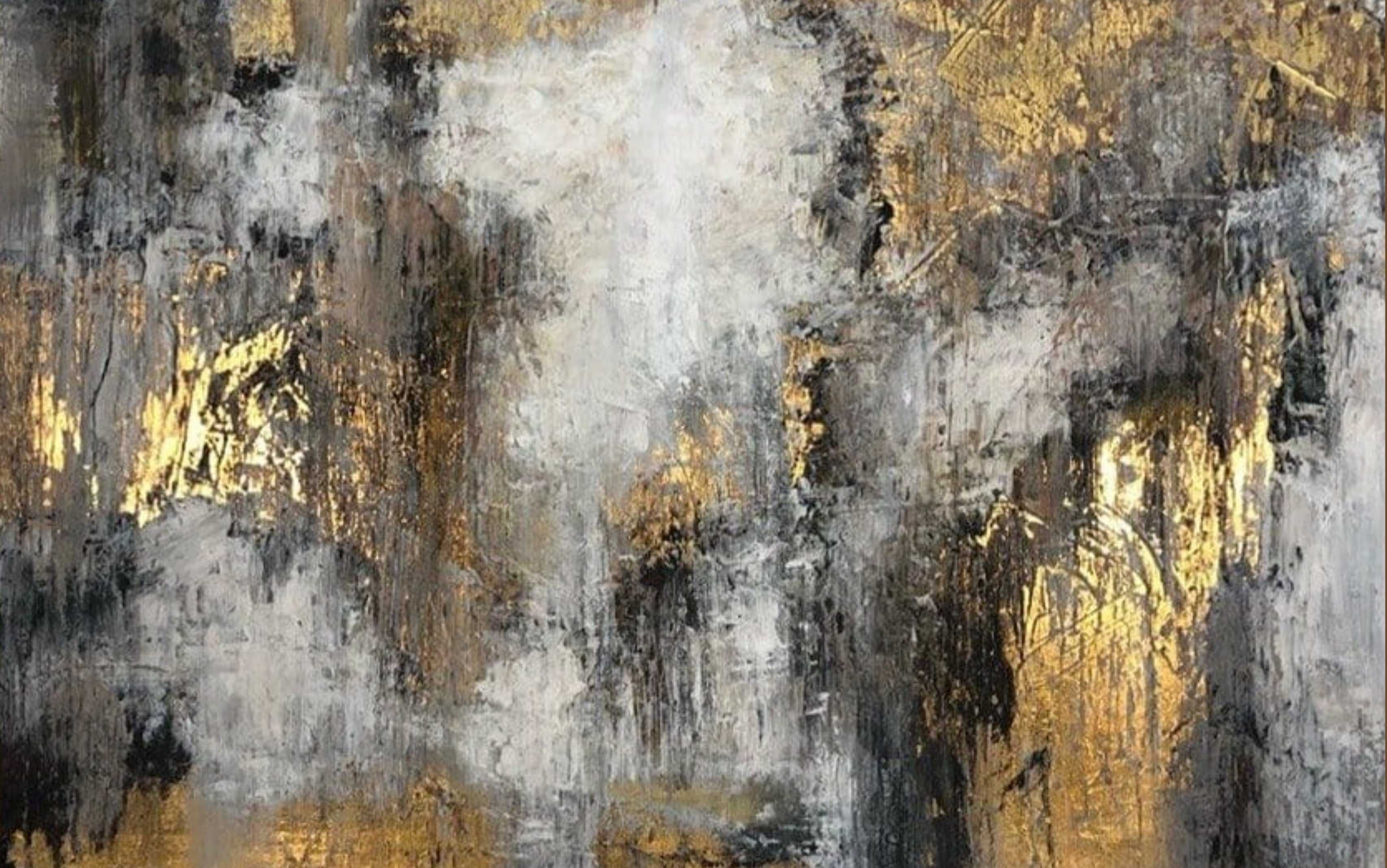 Luxury Abstract Tree Painting Gold Leaf Canvas Prints And Poster, Living  room Large Wall Art, Wall Art for Aesthetic Decor, Large Tree Tower  Landscape Painting - Wolfantique