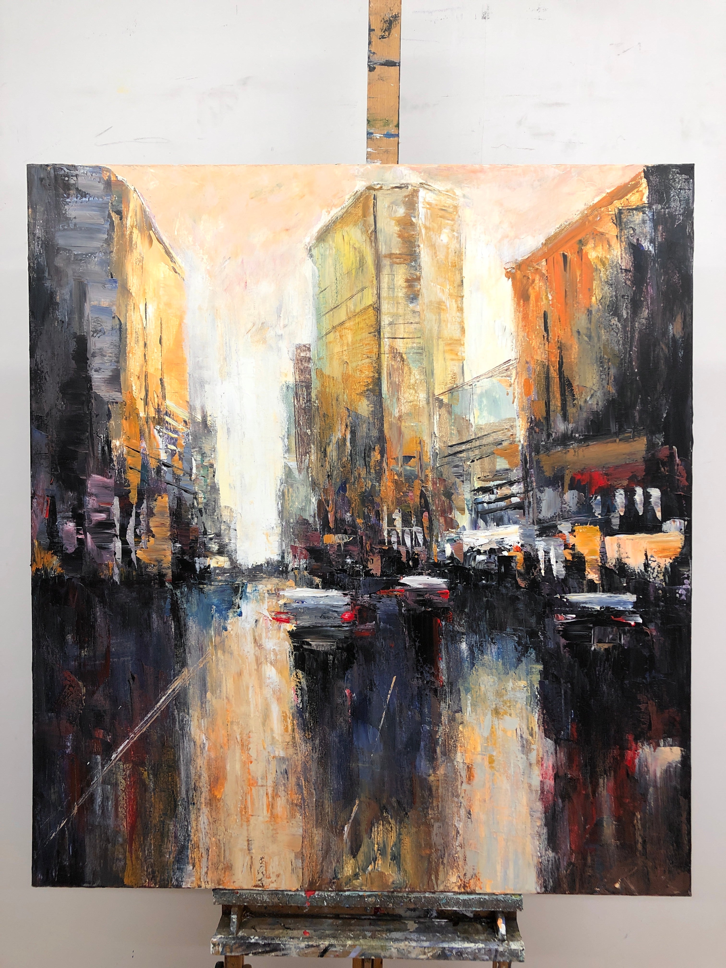 Abstract City outlets Painting