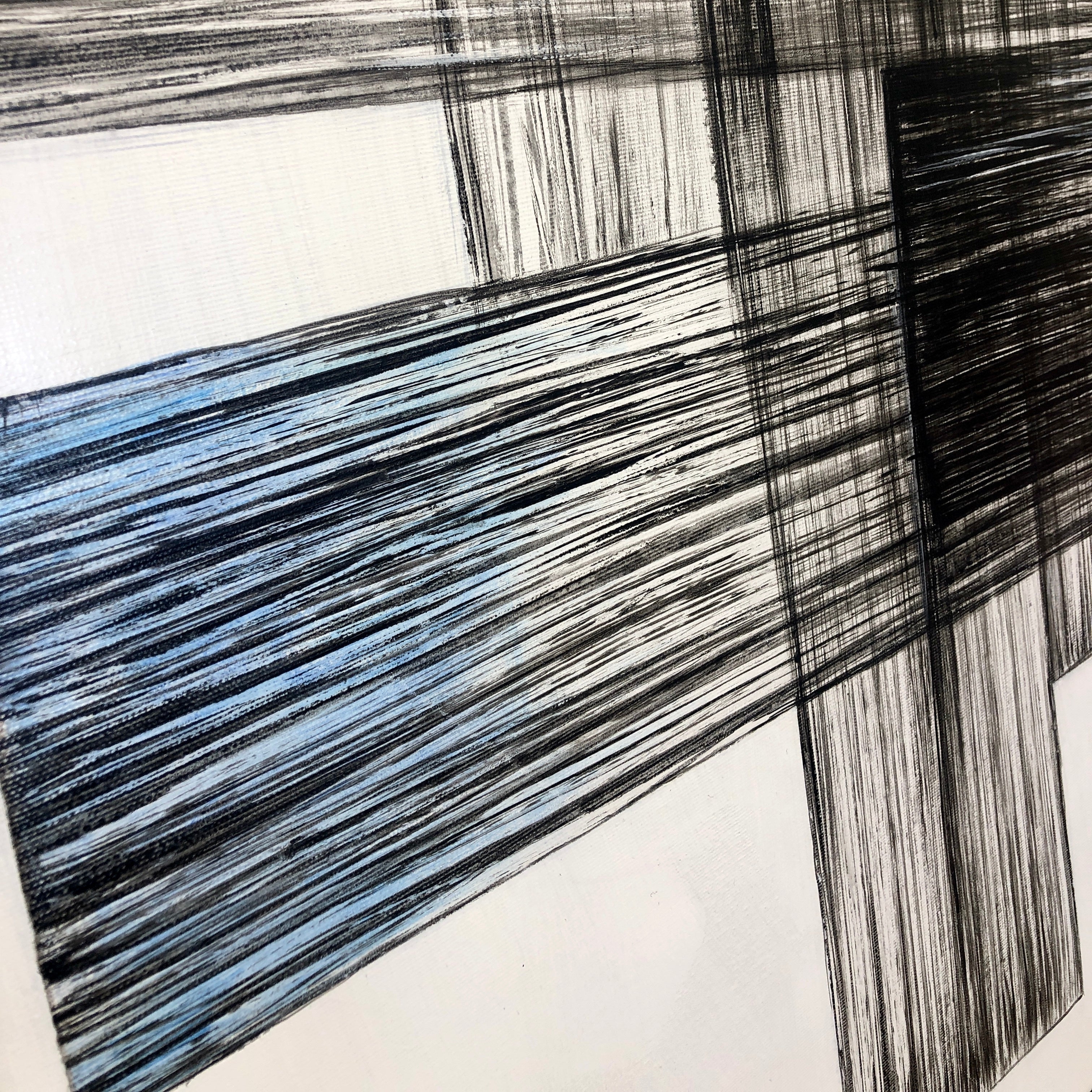 MIDNIGHT BLUEPRINT 34"x28.1"
