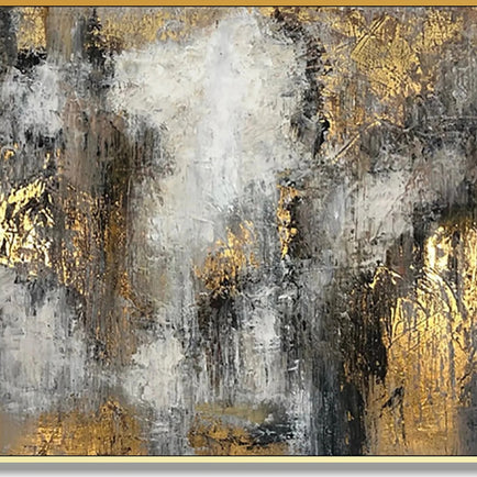 Large abstract painting ENERGY FLOWS