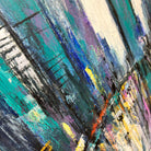 Abstract City Painting AVENUE REVERIE