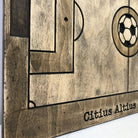 WOODEN FOOTBALL PITCH 16"x24"