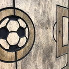 WOODEN FOOTBALL PITCH 16"x24"