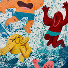 JOYFUL SWIM 23.6"x15.7"