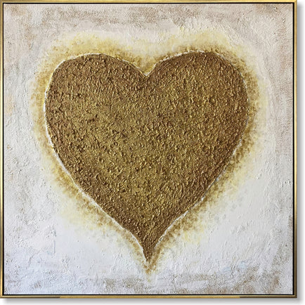 GOLDEN HEART Unstretched