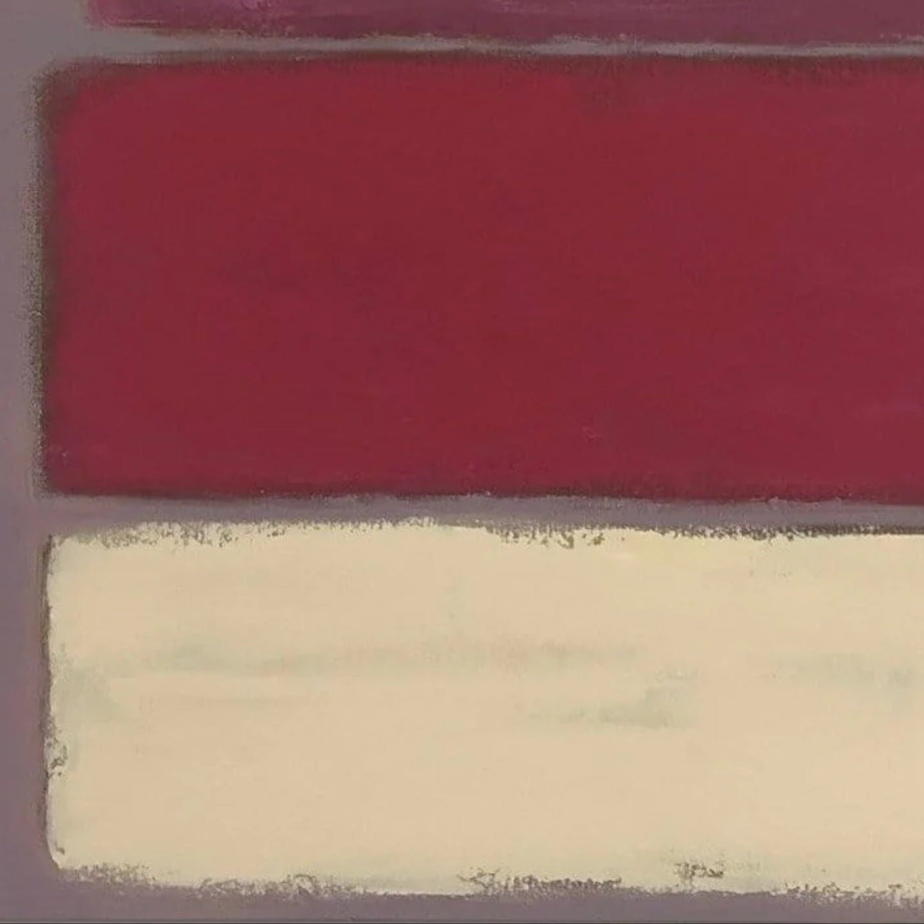 Mark Rothko Style Original Painting Red Art Pink Abstract Painting Modern Acrylic Rothko Style Art Wall Decor | LINES OF LIFE - Trend Gallery Art | Original Abstract Paintings