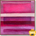 MAGENTA BLUES 42.9"x42.9"