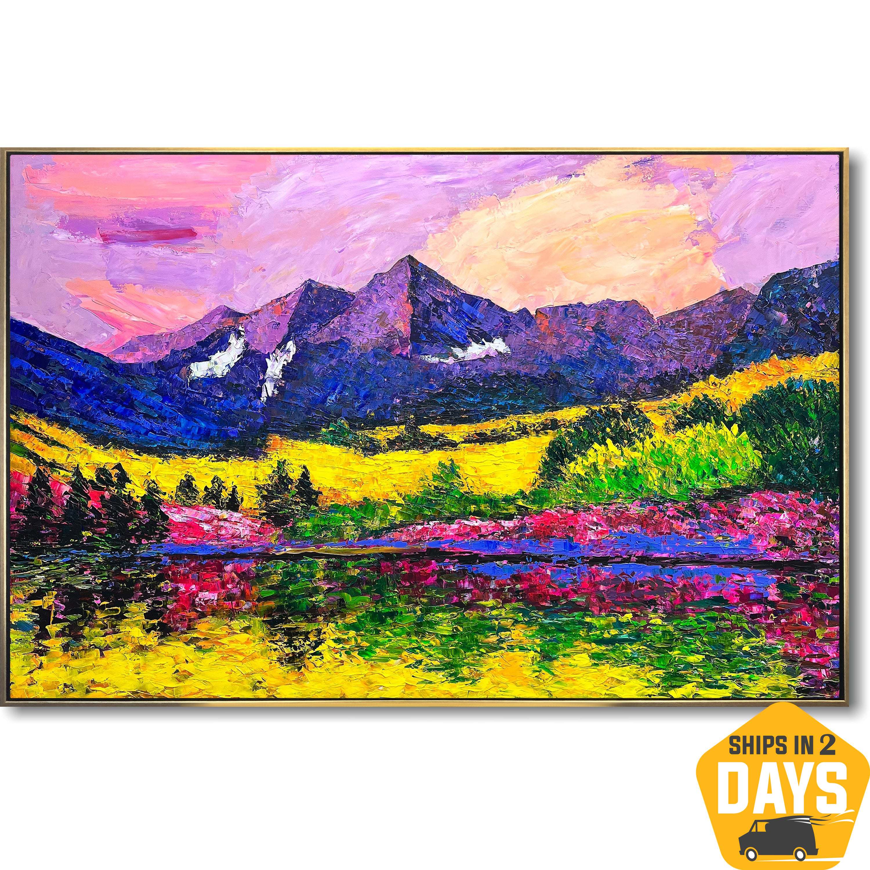 MAJESTIC MEADOWS 48"x72"