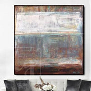 Abstract Painting Colorful Art Brown Painting Oil Canvas Painting | CLEAR SOURCE