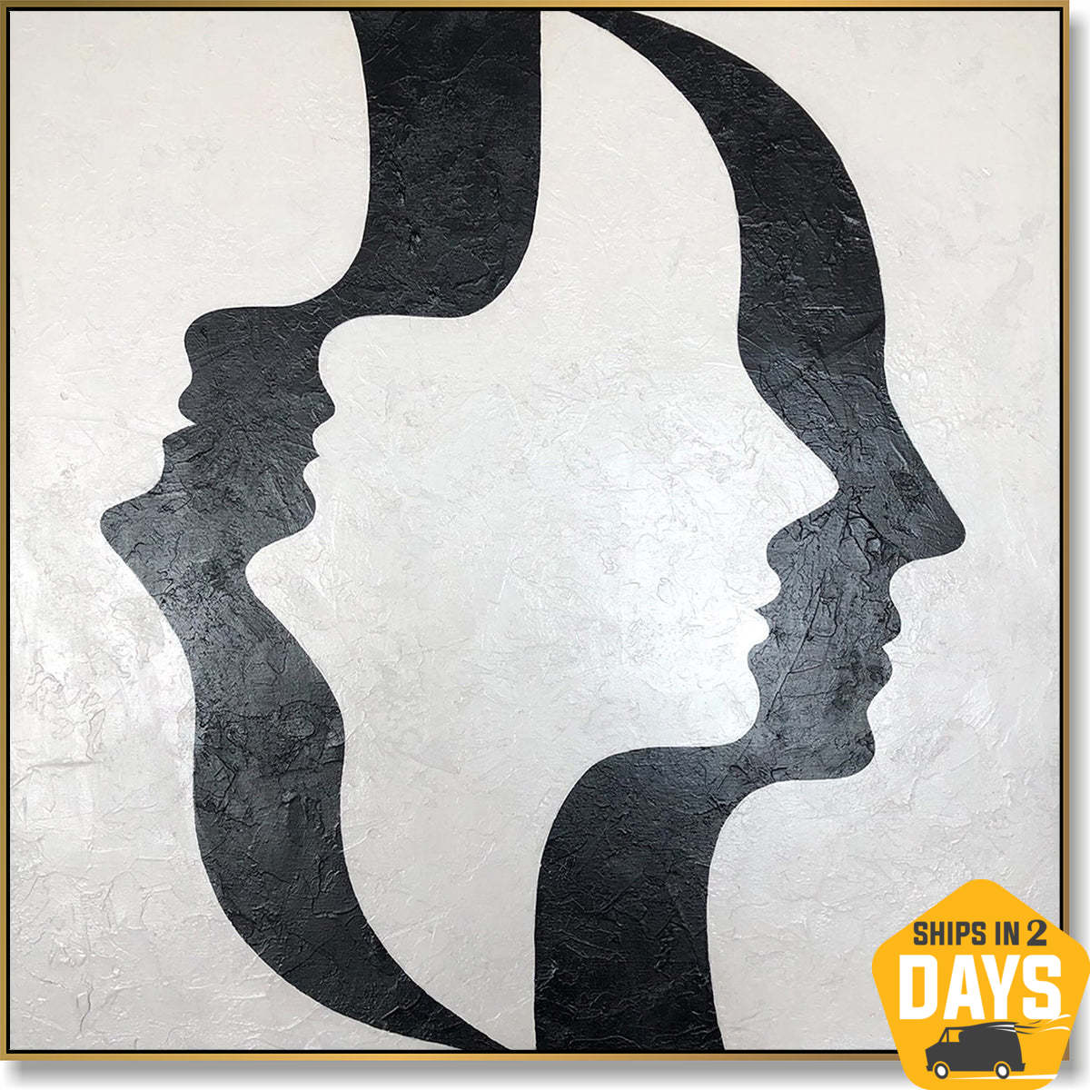 OPTICAL ILLUSION 27.5"x27.5"