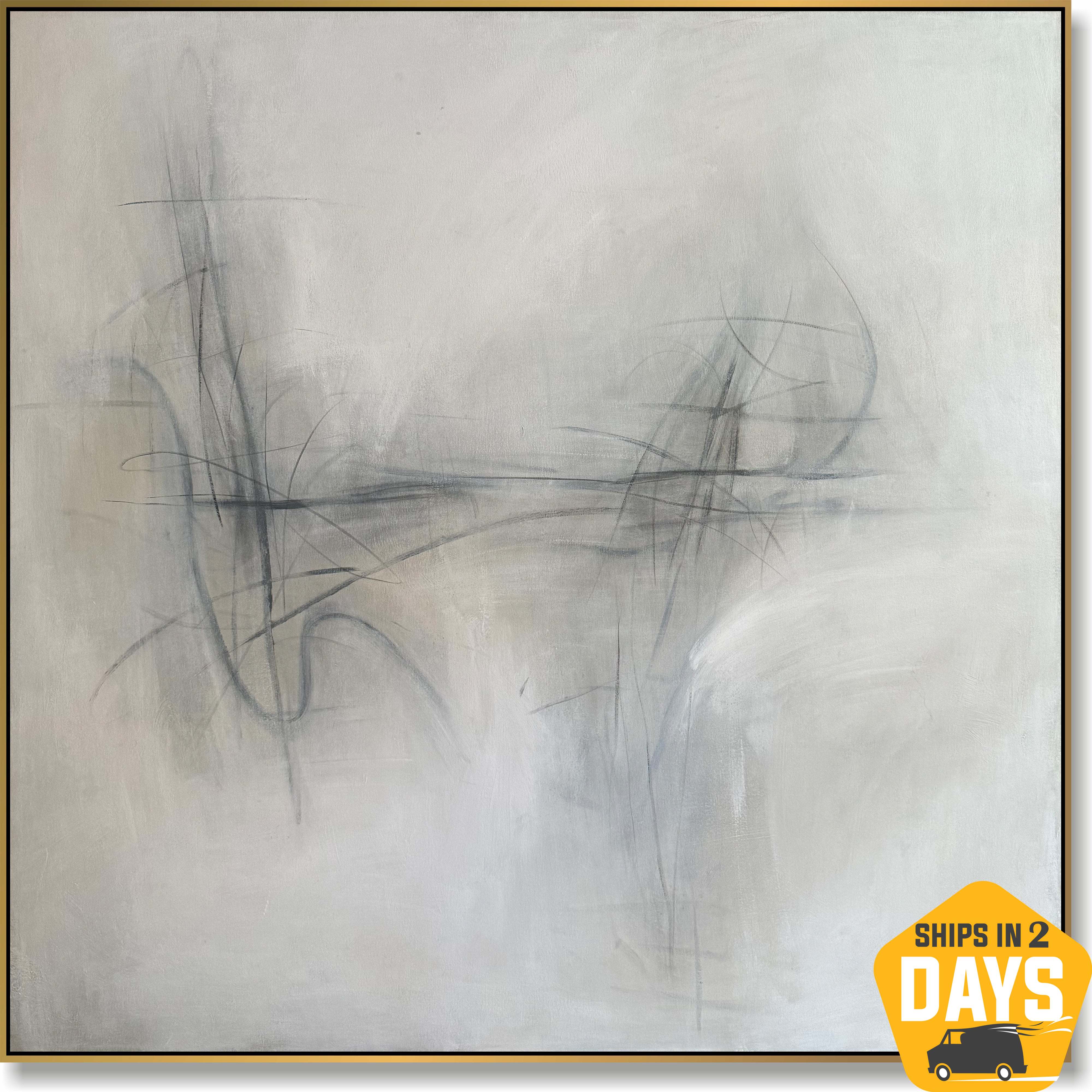 GENTLE ABSTRACTION 60"x60"