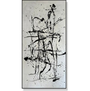 BLACK INK EXPRESSION 80x40"