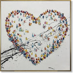 Romantic wall art LOVE CORE